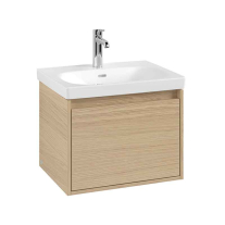 SKYLA, NORDIC OAK, MOBILIER SUSPENDAT PENTRU LAVOAR 60, 57,2X43,6XH43,6CM, 1 SERTAR CU SOFT CLOSING, C78400VJ